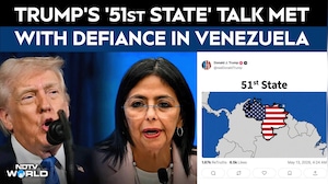Trump Latest News | Trump's '51st US State' Talk Met With Defiance In Venezuela