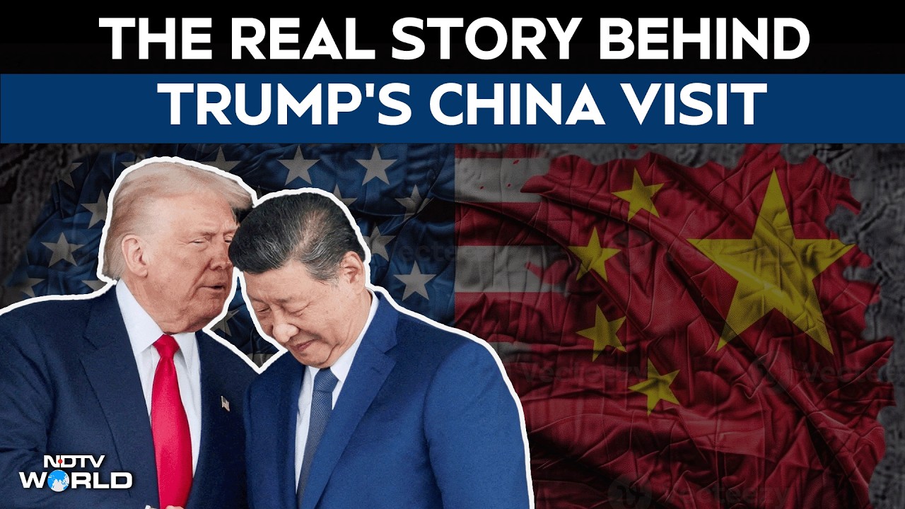 Trump In China | Why Trump Is Visiting China; Real Story Behind Trump-Xi Jinping Meet