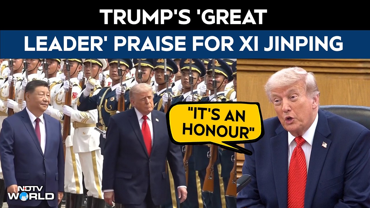 Trump's 'Great Leader' Praise For Xi, Calls For 'Fantastic' US-China Ties