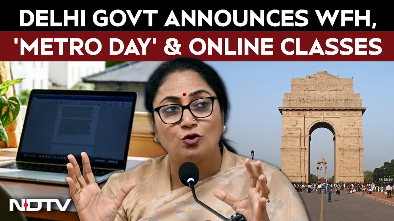 Delhi Work From Home News | Delhi Govt Announces 2 Days Of WFH A Week In Govt Offices