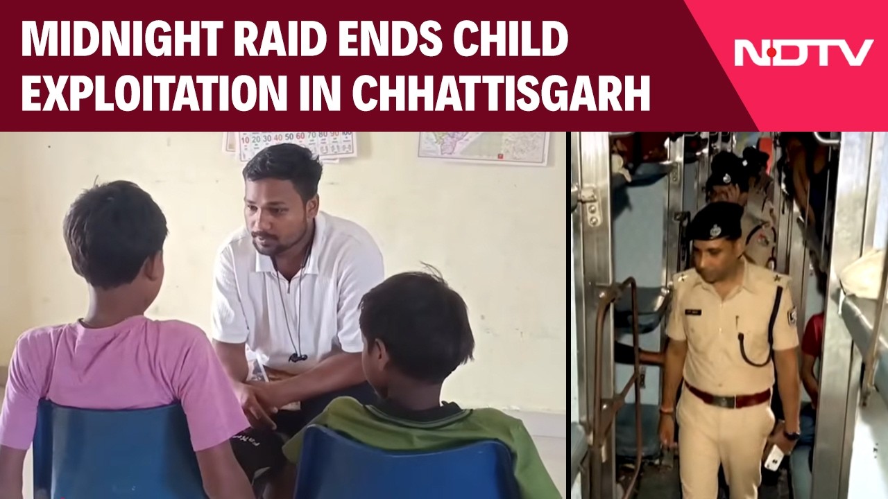 Chhattisgarh News | Midnight Raid Ends Child Exploitation In Chhattisgarh