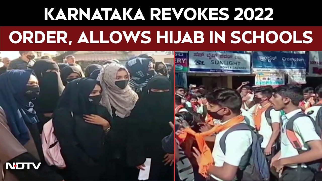 Karnataka Revokes 2022 Order, Allows Hijab, Sacred Thread In Schools