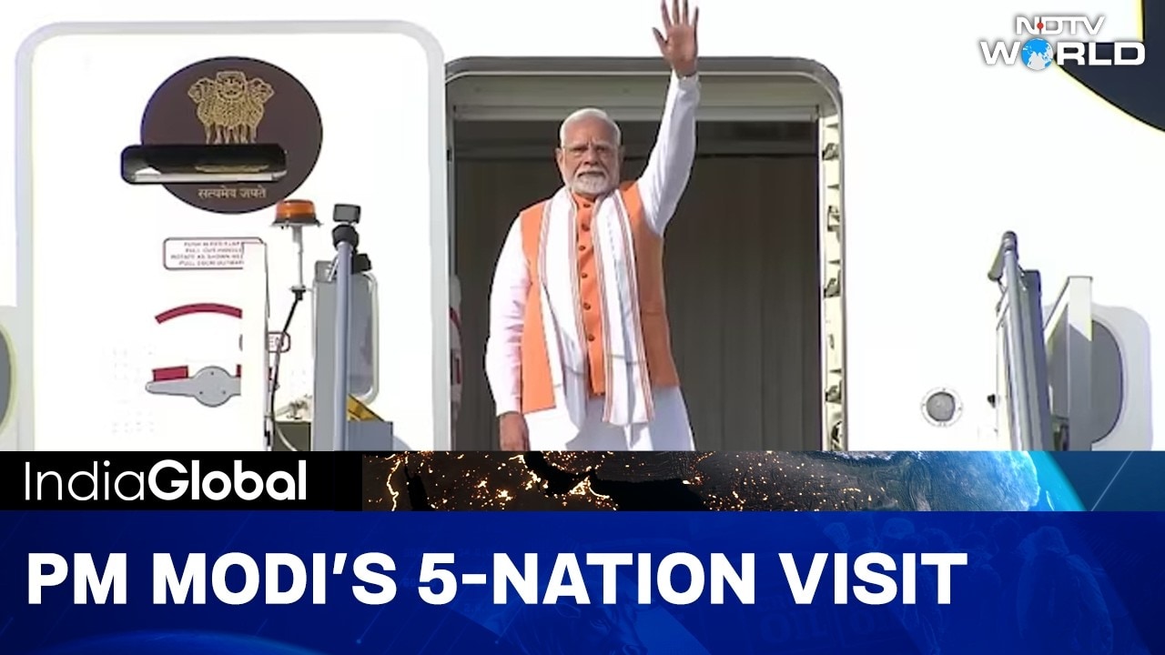 PM Modi News | PM Modi To Begin 5-Nation Diplomatic Tour