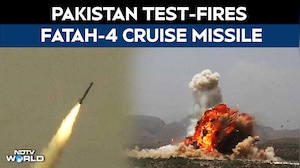 Pakistan News | Pakistan Test-Fires Fatah-4 Cruise Missile