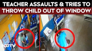 Viral Video | Assam Teacher Brutally Assaults Students, Tries To Throw One Out Of Window, Arrested