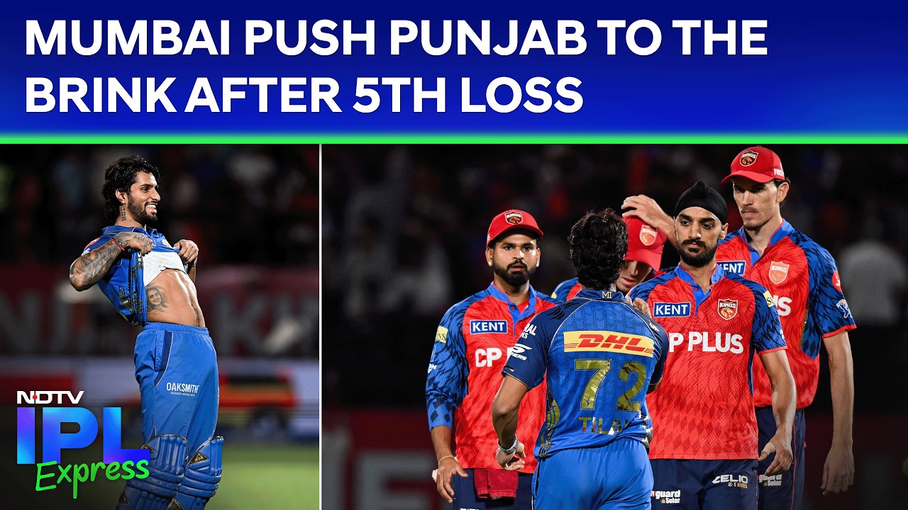 IPL 2026 | MI vs PBKS: Tilak Varma Slams Heroic 75 Not Out, MI Win; Punjab Lose 5th Game In A Row
