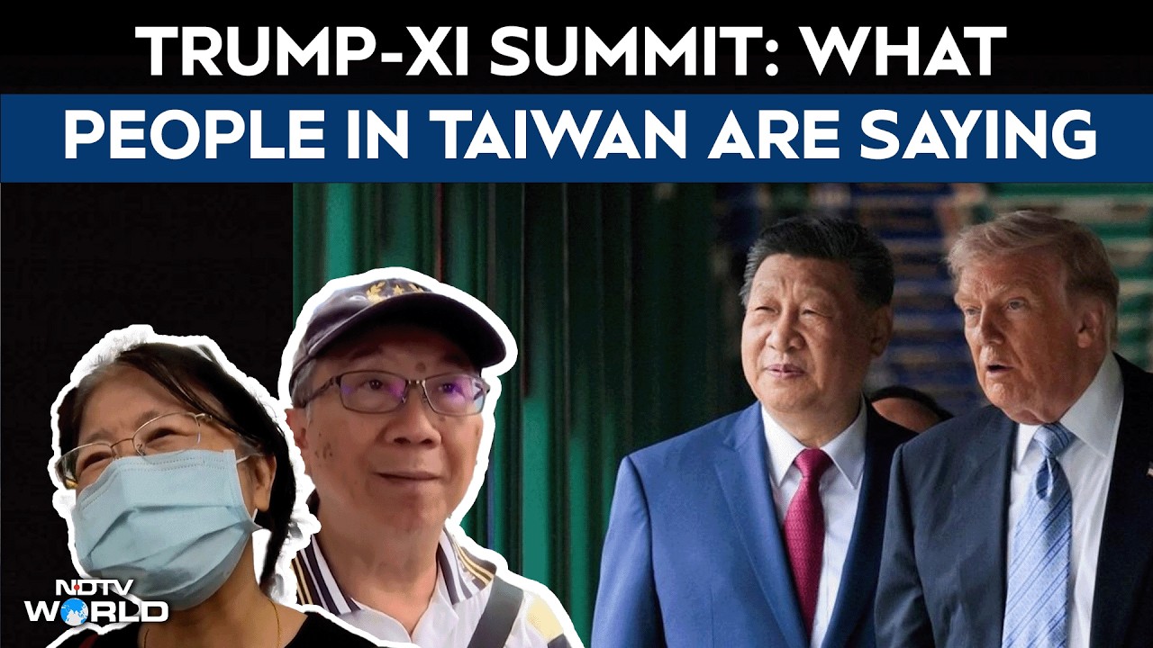 Trump Xi Meet | Taiwanese People In Taipei City Speak Their Minds On Trump-Xi Summit