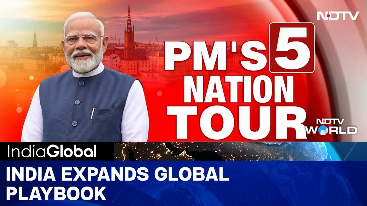 PM Modi Kickstarts 5-nation Tour | India Expands Global Playbook