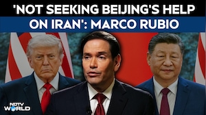 'Not Seeking Beijing's Help On Iran': Marco Rubio