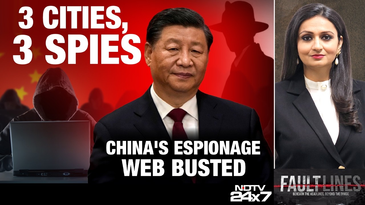 China's Espionage Campaign Busted | 3 Chinese Spies Caught In 3 Cities