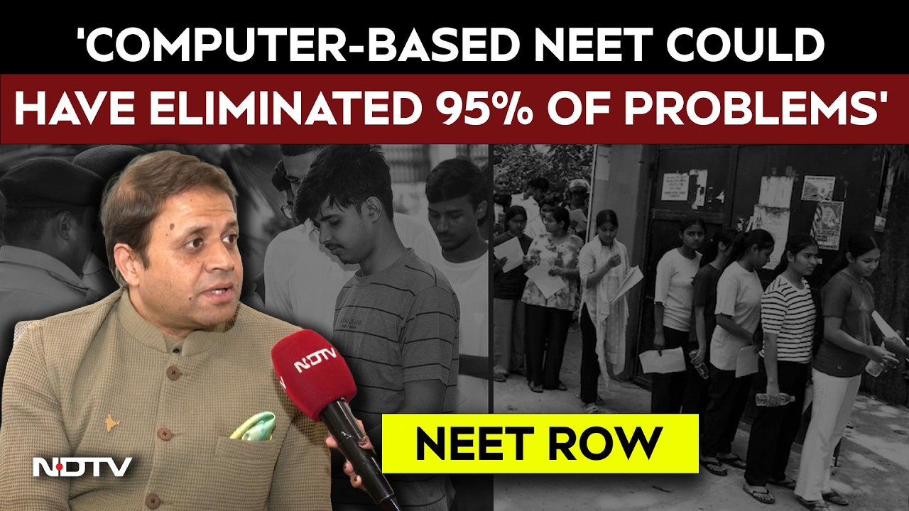 NEET News Today | Computer-Based NEET Could Have Helped Avoid Problems: Radhakrishnan Panel Member