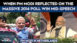 When PM Modi Reflected On The Massive 2014 Election Win Mid-Speech In Netherlands