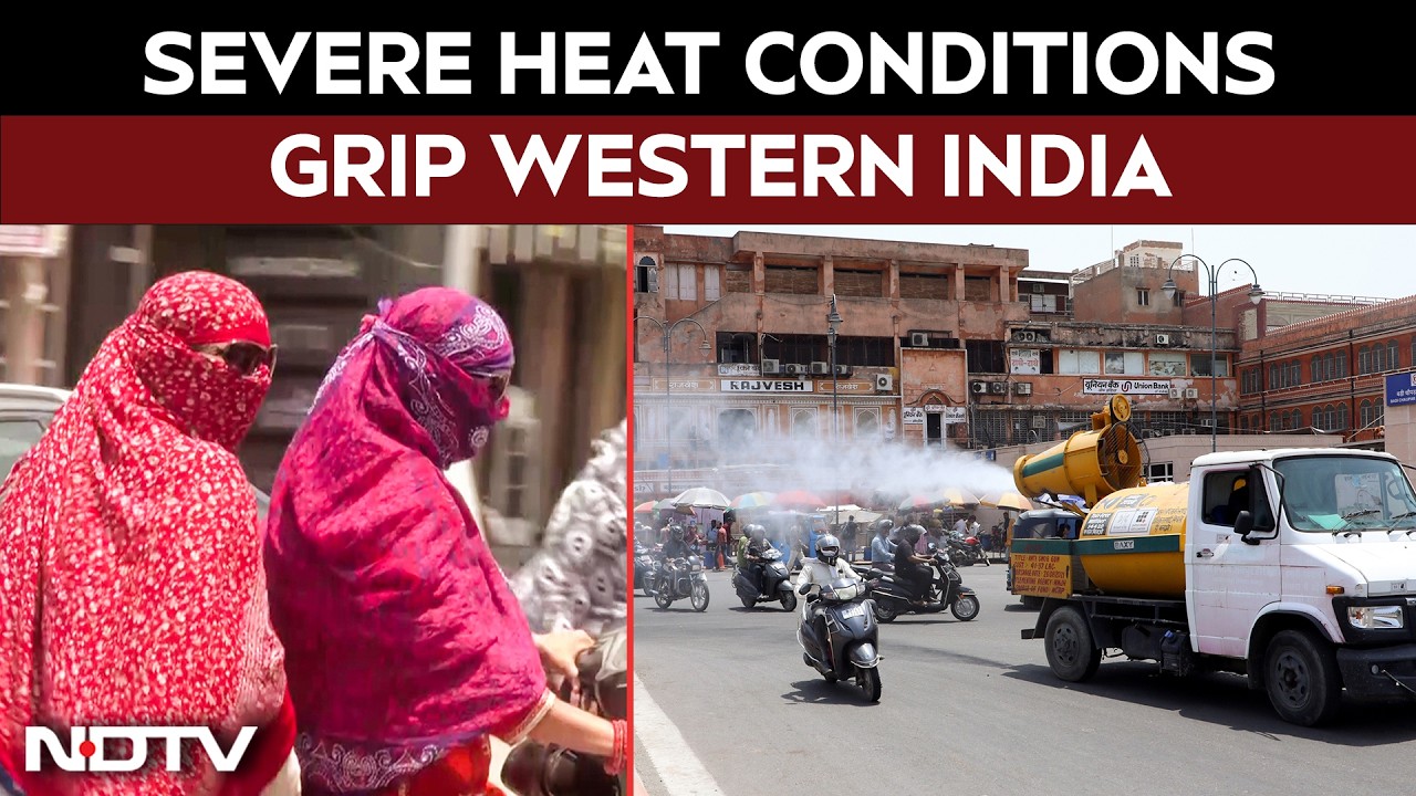Severe Heat Conditions Grip Western India, Cooling Relief Measures Rolled Out