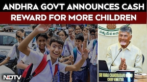 Chandrababu Naidu Announces Cash Incentives For Third And Fourth Child