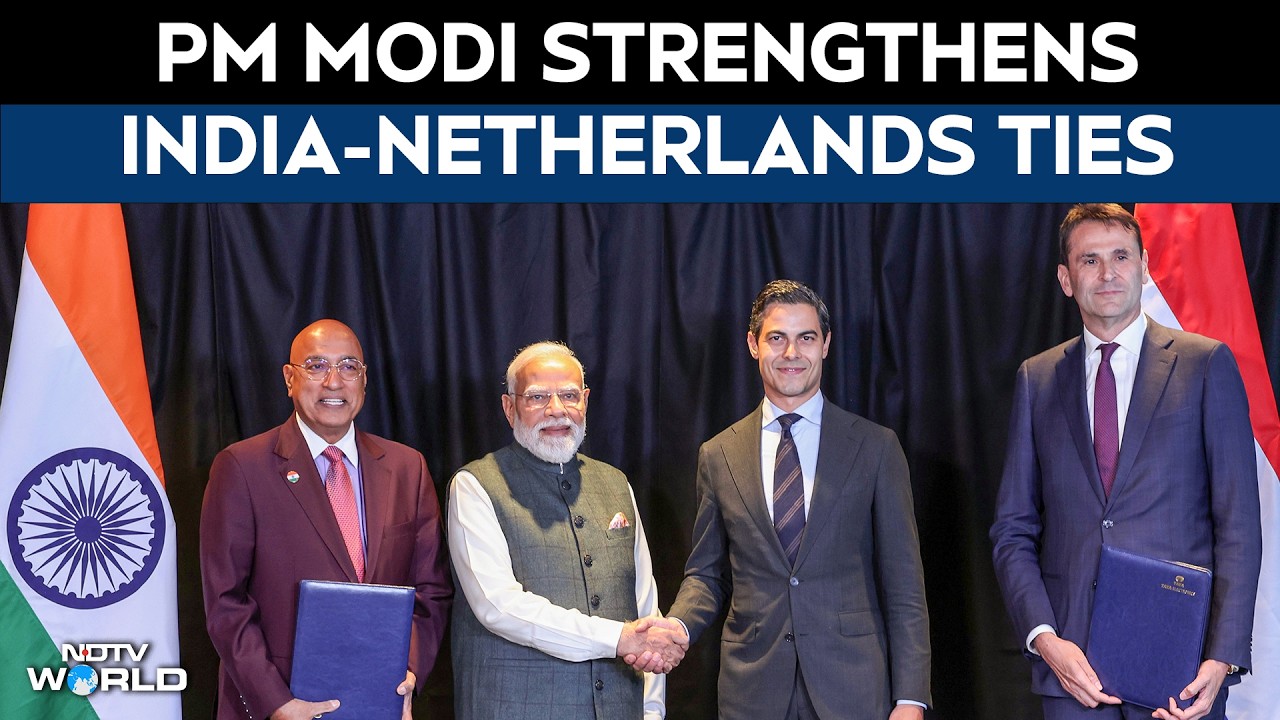 PM Modi Strengthens India-Netherlands Ties During Dutch Visit