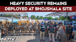 Bhojshala Gates Closed, Heavy Security Remains Deployed At The Site