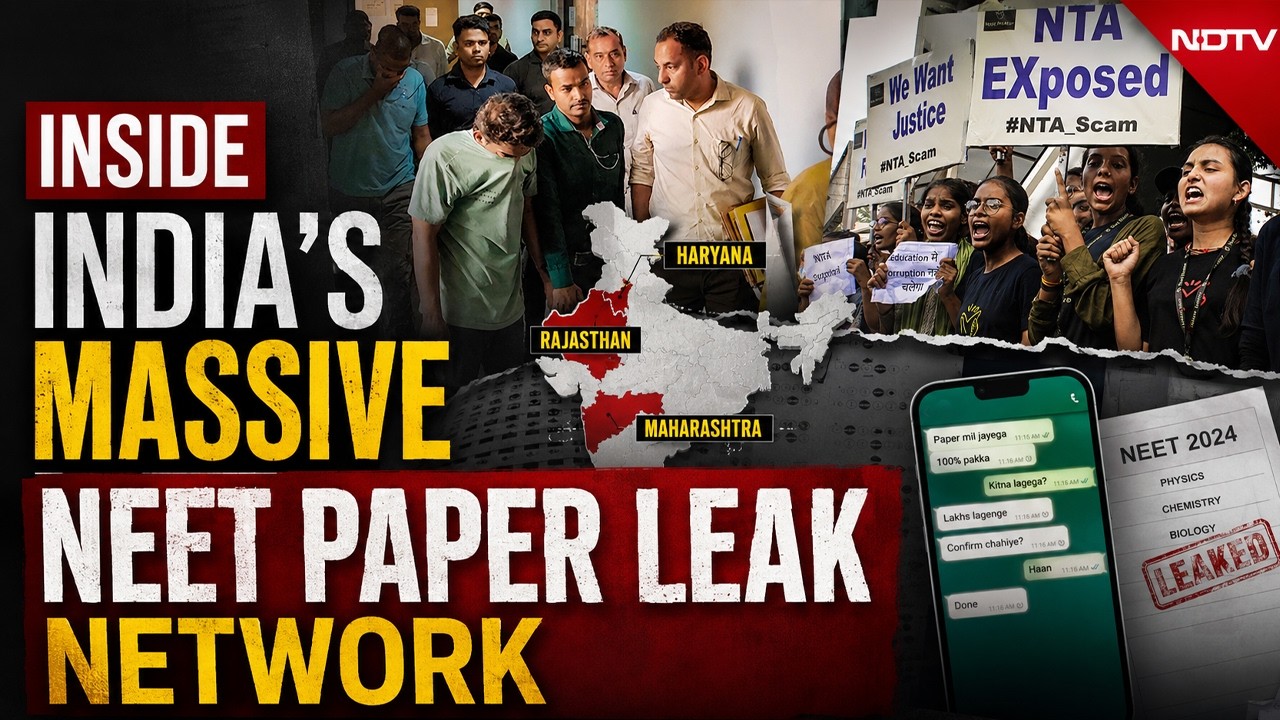NEET Paper Leak Nexus Explained: Rajasthan To Maharashtra, How The Network Operated