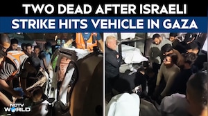 Israeli Strike On Gaza Vehicle Kills Two Amid Fragile Ceasefire