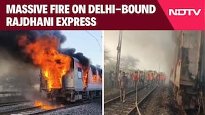 Rajdhani Train Fire | Massive Fire On Delhi-Bound Rajdhani Express In Madhya Pradesh's Ratlam