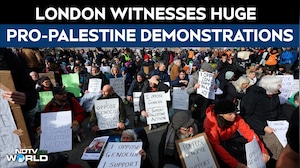 London Protests News | Far-Right Rally, Pro-Palestine March Clash In London Amid Massive Security