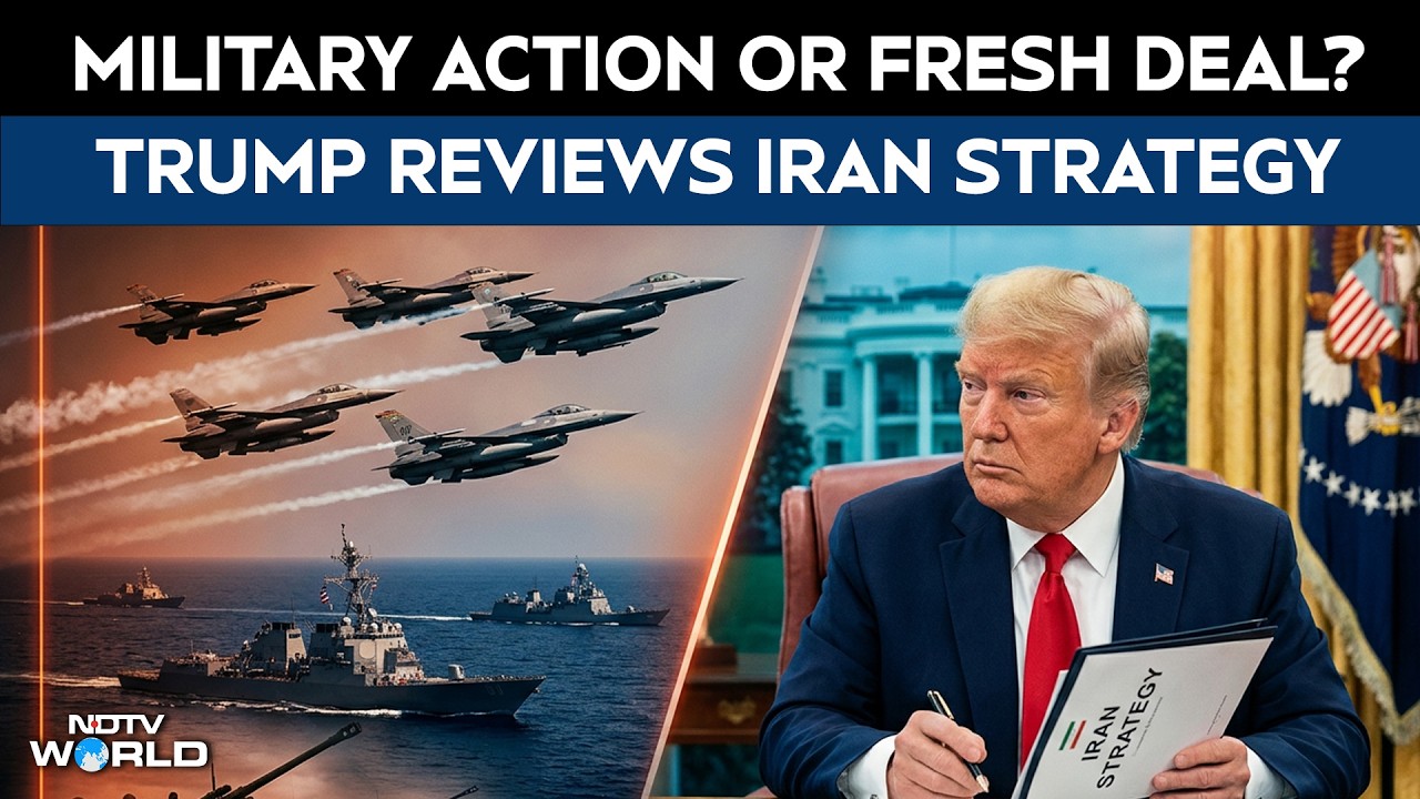 US Iran War Latest News | Donald Trump Holds High-Level Security Meetings As Iran Tensions Escalate