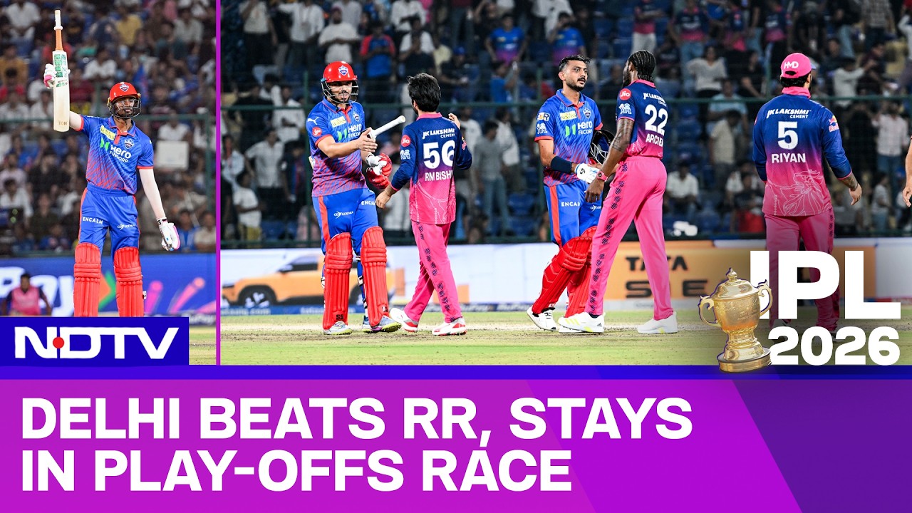 IPL Points Table 2026 | Delhi Capitals Keep Play-Off Hopes Alive With Win Over Rajasthan Royals