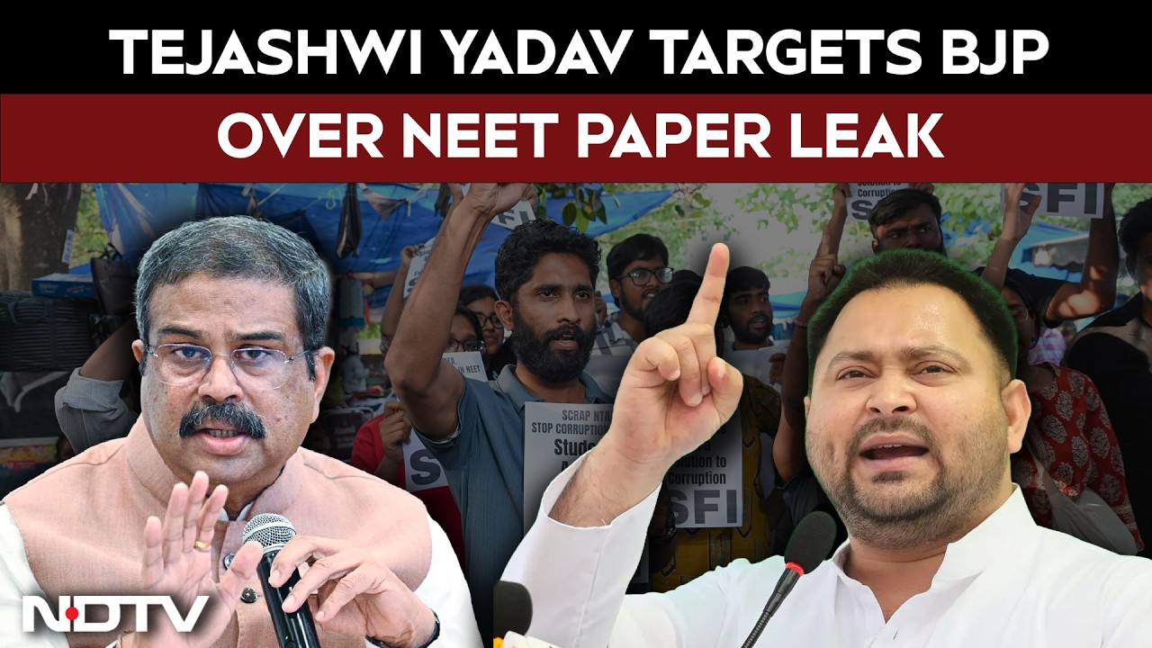 Neet Paper Leak News | &ldquo;Paper Leaks Have Occurred Repeatedly&rdquo;: Tejashwi Yadav Targets NDA Govt