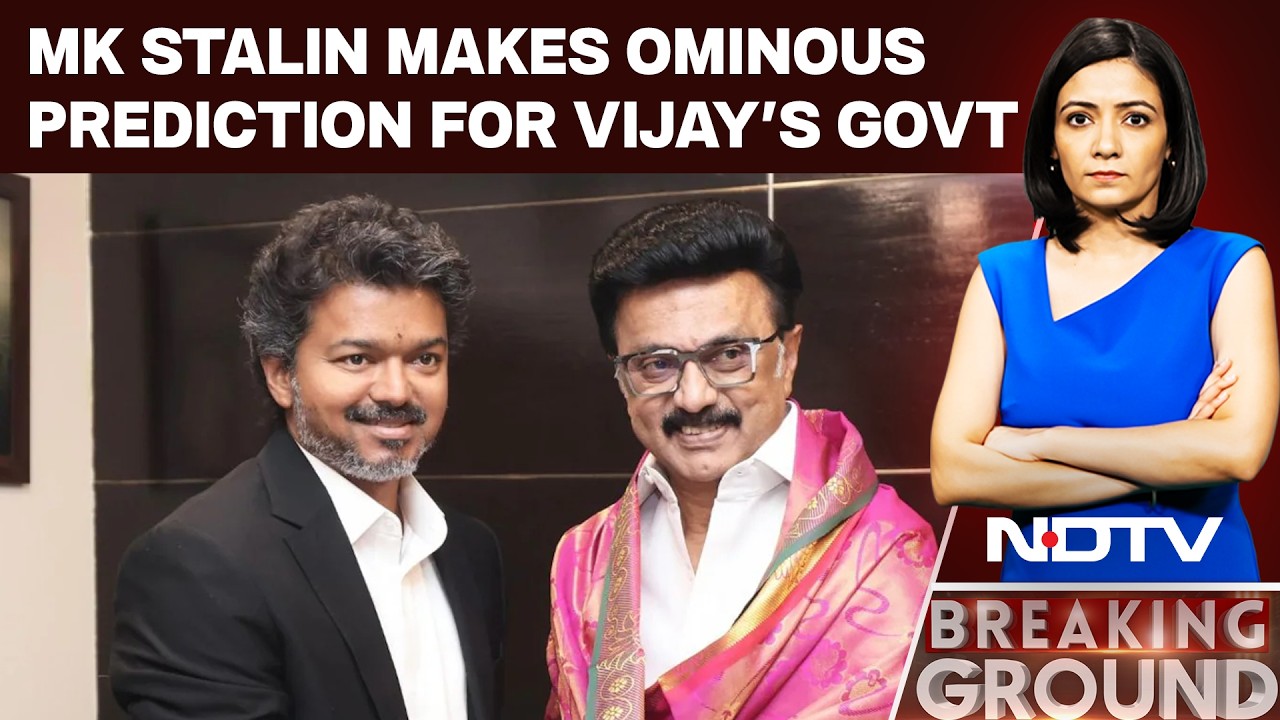 "Vijay's Govt Will Fall Soon": MK Stalin's Ominous Prediction For TVK Govt