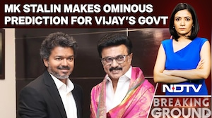 "Vijay's Govt Will Fall Soon": MK Stalin's Ominous Prediction For TVK Govt