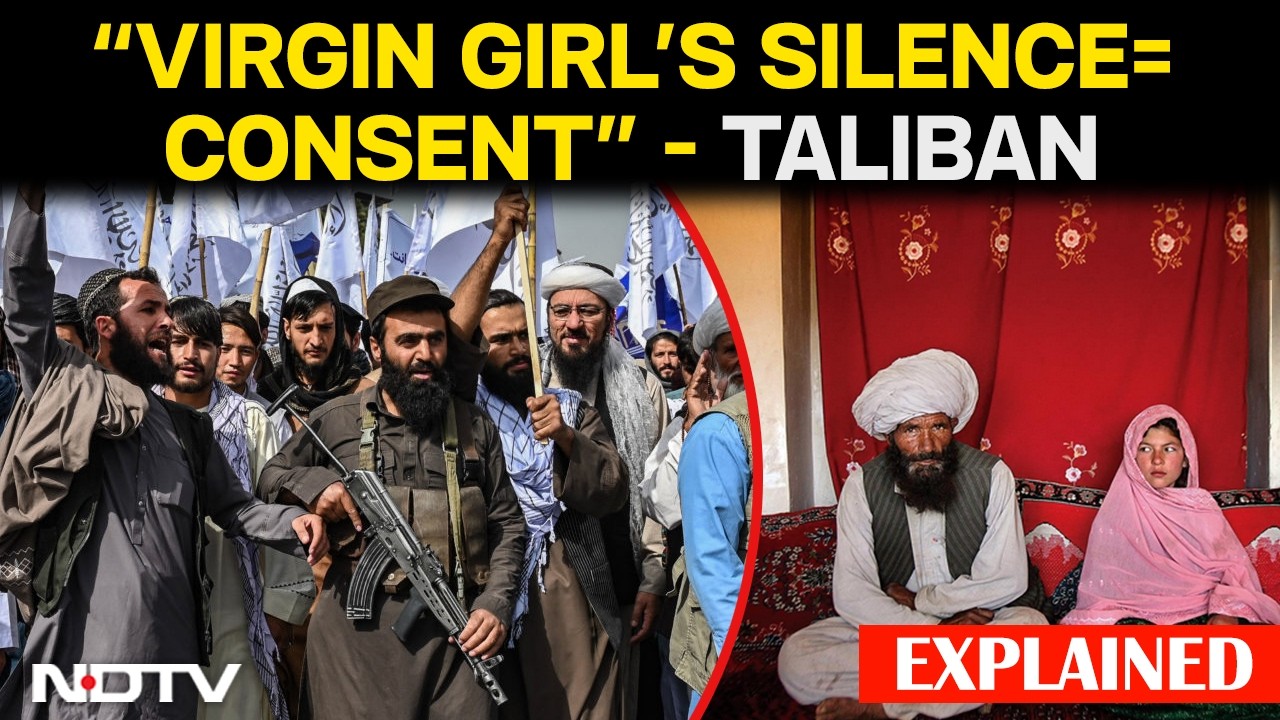 Taliban News | Taliban Legalises Non-Consensual Child Marriage In New Family Law