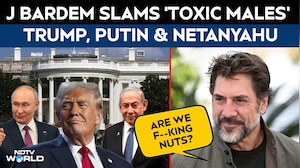 Javier Bardem Calls Out Trump, Putin & Netanyahu For Global Wars & 'Male Toxic Behaviour'