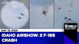Caught On Camera: Two US F-18s Crash During Airshow In Idaho