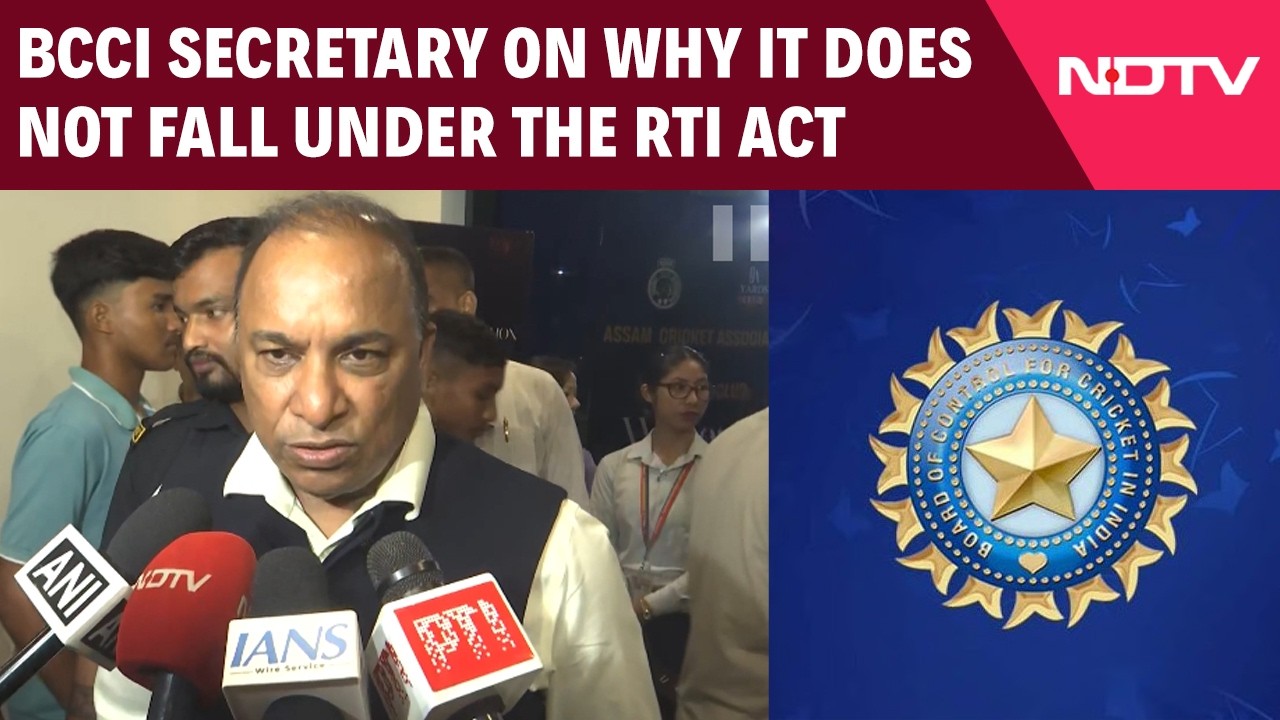 BCCI Secretary On Why It Does Not Fall Under The RTI Act