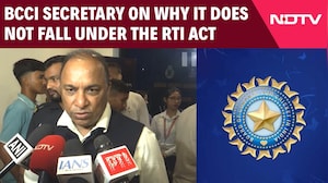 BCCI Secretary On Why It Does Not Fall Under The RTI Act