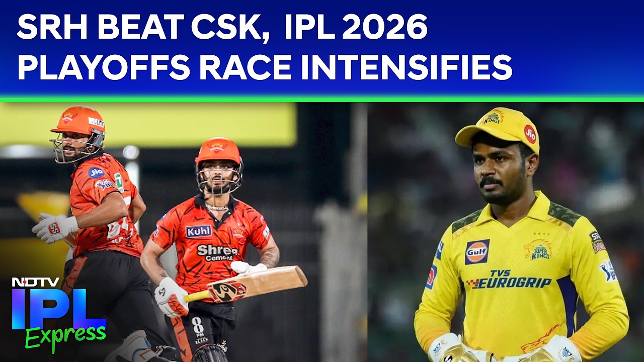 SRH Beat CSK, IPL 2026 Playoffs Race Intensifies