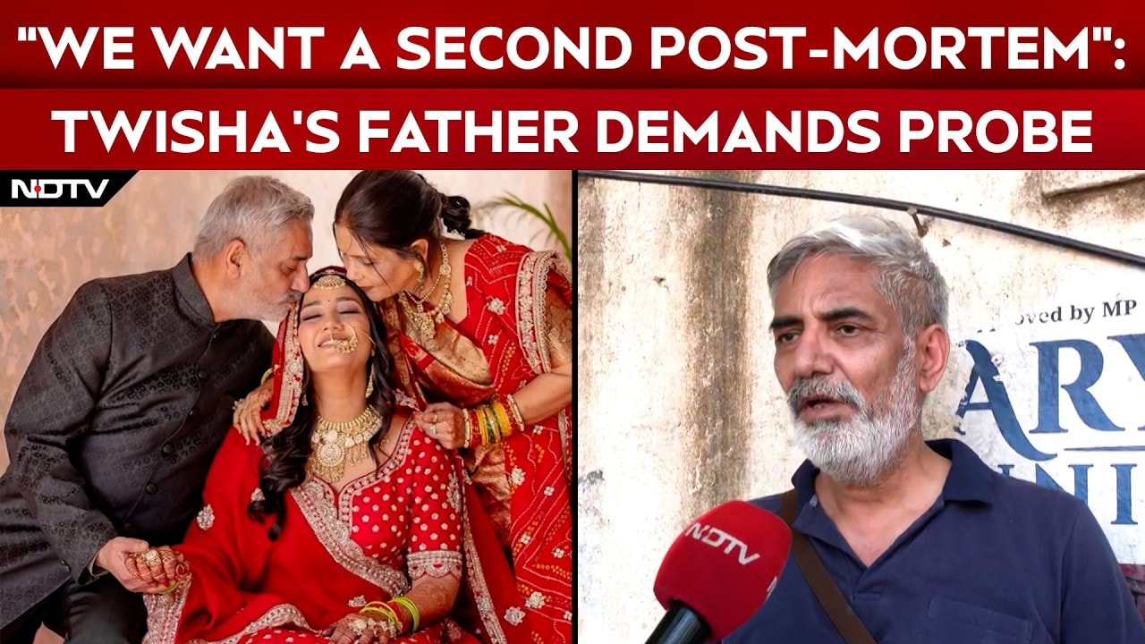"My Daughter Faced Pressure After Marriage": Twisha Sharma’s Father Speaks Out