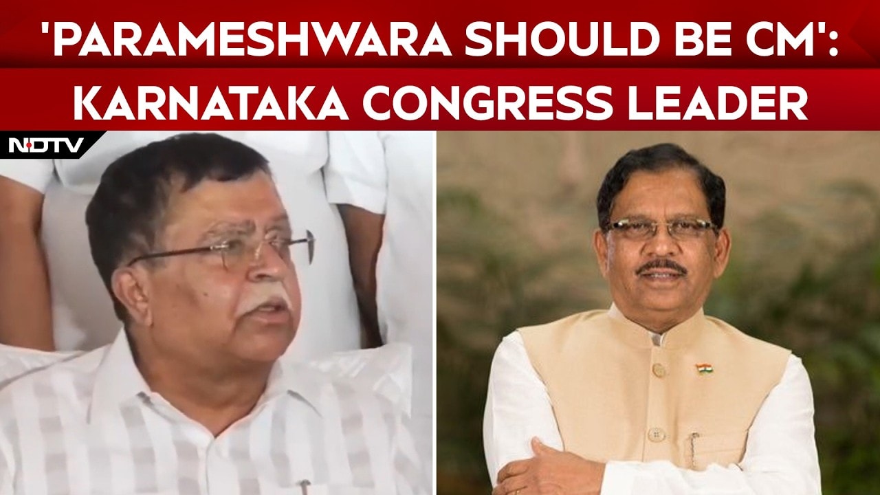Karnataka News | Karnataka Leadership Row Deepens As MLA Backs Parameshwara for CM