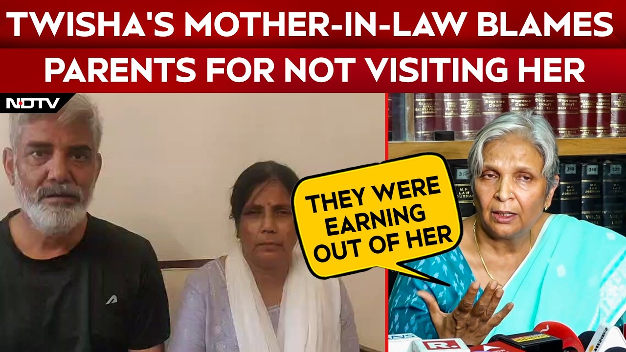 Twisha Death | Mother-In-Law Claims Her Parents Pushed Her Into Glamour World, Never Visited Bhopal