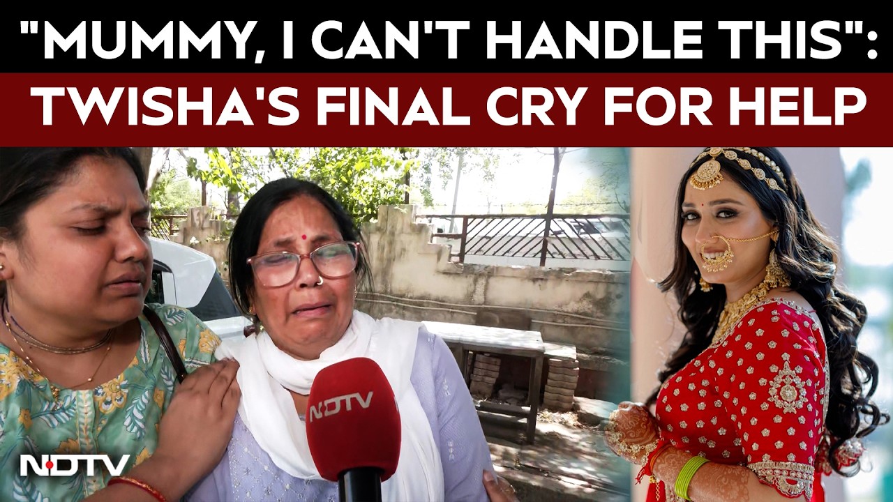 "Mummy, I Can't Handle This Anymore": Twisha Sharma's Final Cry for Help