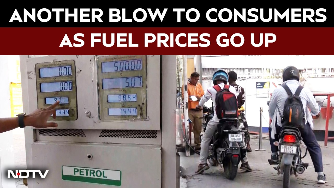 Fuel Price Hike | Fuel Prices Up Again, Petrol, Diesel Costlier By Around 90 paise