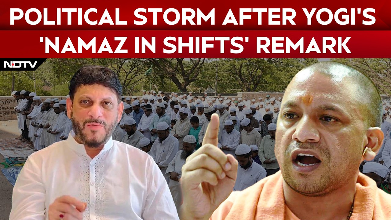 Yogi Aditynath's Comments on Roadside Namaz Trigger Sharp Opposition Response