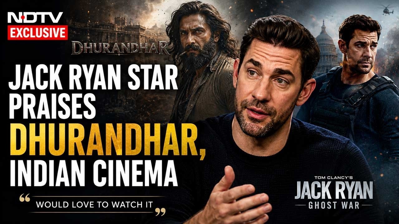 Exclusive: 'Would Love To Watch' Dhurandhar, Says Jack Ryan: Ghost War Star John Krasinski