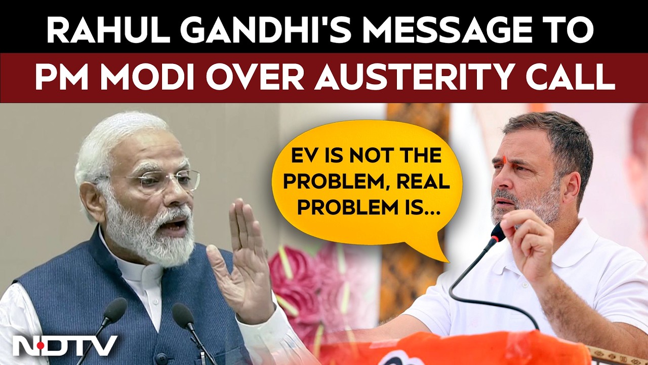 'Protect Labourers, Farmers, Nation's Youth': Rahul Gandhi's Message To PM Modi