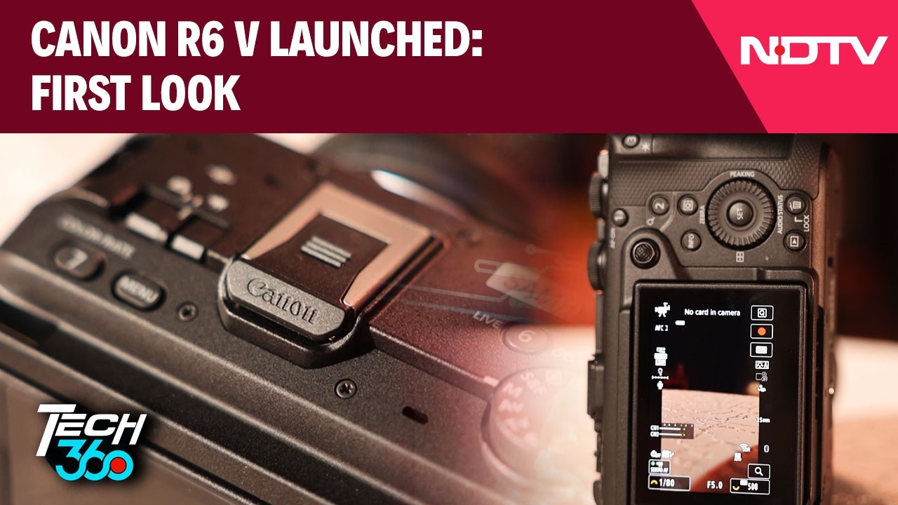 Canon New Camera | Canon R6 V Launched: First Look