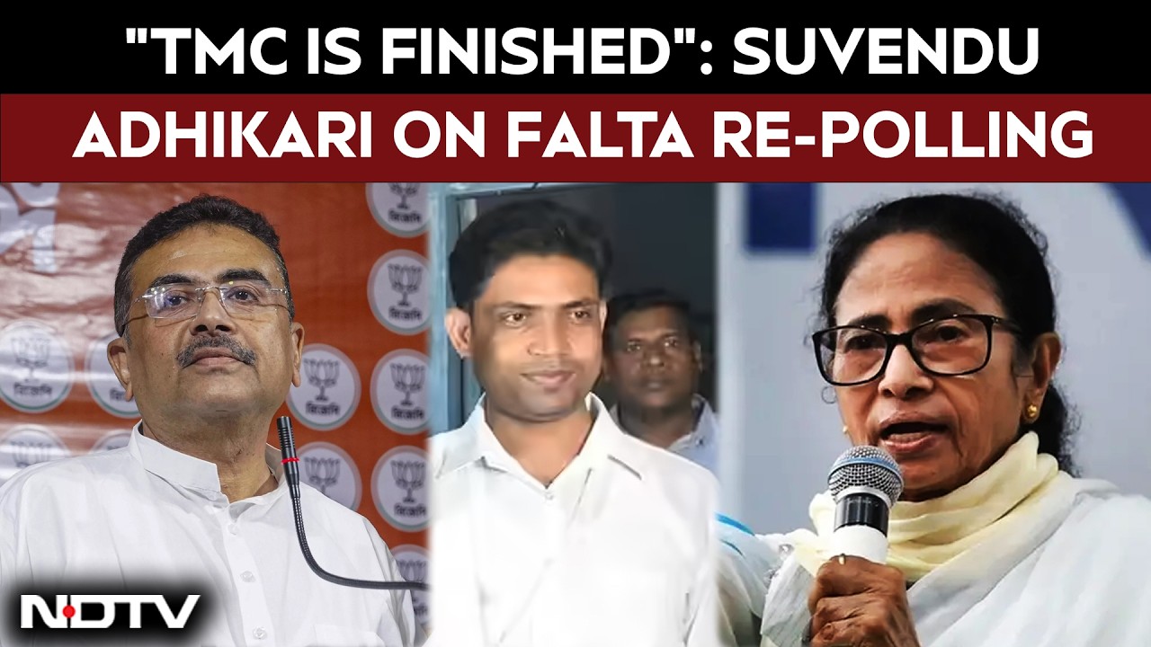 "TMC Is Finished": Suvendu Adhikari Reacts To Jahangir Khan Withdrawing Name From Falta Re-Polling