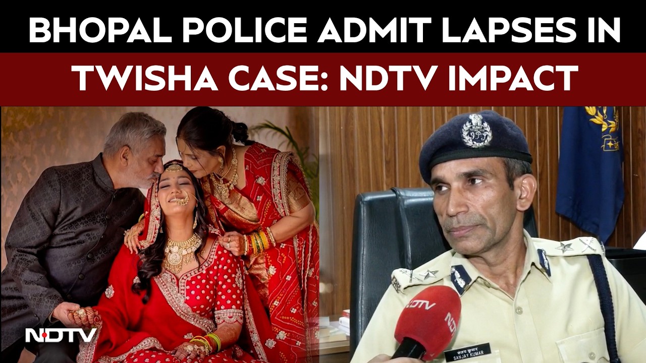 Twisha Sharma News | Bhopal Top Cop Admits Negligence In Twisha Sharma Investigation