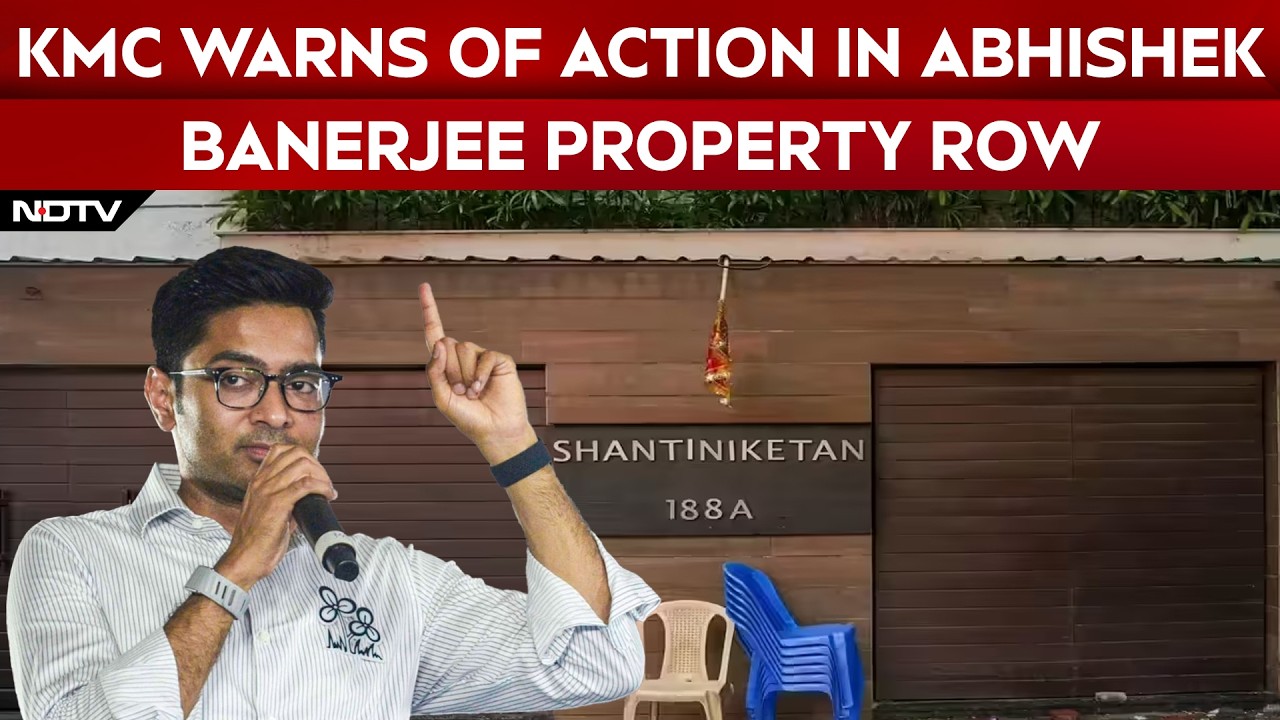 KMC Notice To Abhishek Banerjee Over Alleged Illegal Constructions