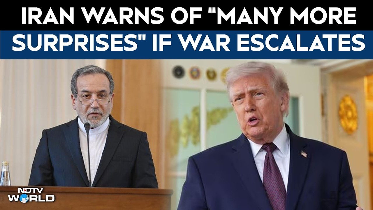 "Return To War Will Have Surprises": Iran's Message To US | Donald Trump