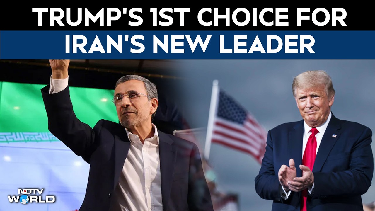 Who Is Mahmoud Ahmadinejad, Trump's 1st Choice For Iran's New Leader