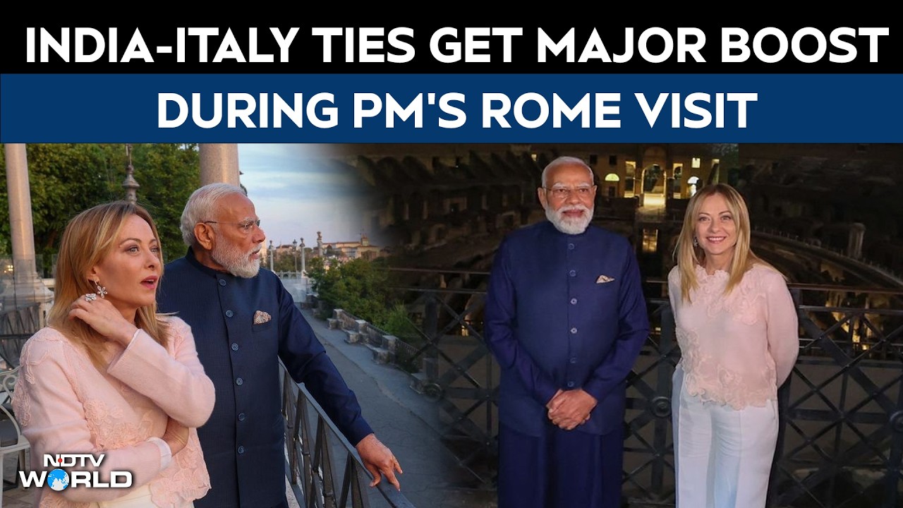 PM Modi-Meloni Meet In Rome Highlights Expanding Strategic Partnership